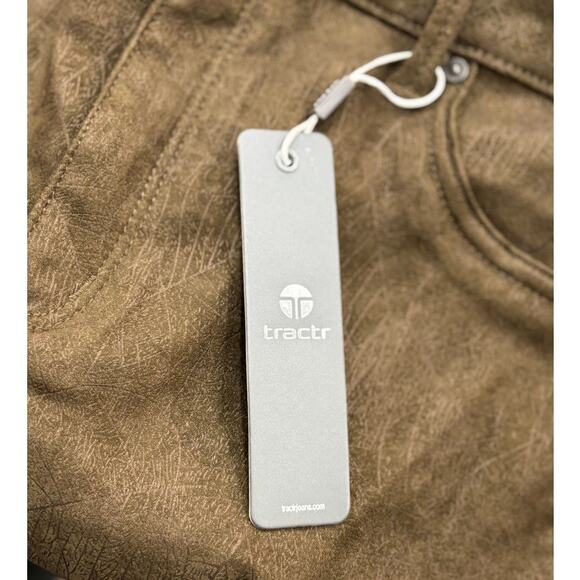 tractr Jeans Olive Textured Style: 93288-UYJB Size 6/28 - Picture 3 of 6